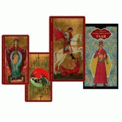 Golden Tarot Cards Of The Tsar Russian Art Tarot Card Deck