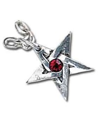 Crystal Pentagram Protection Necklace