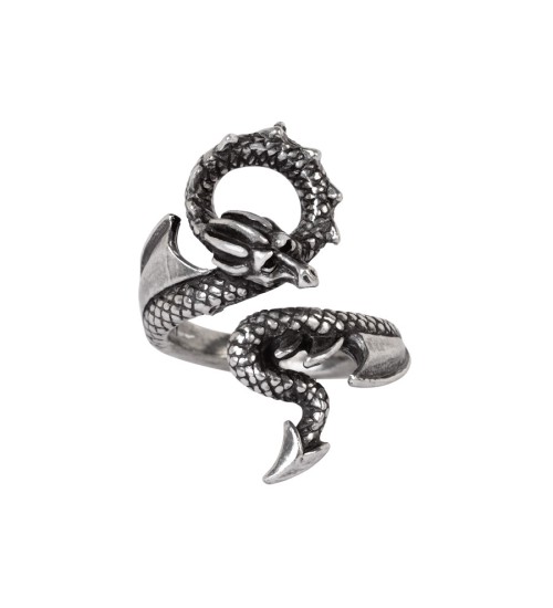 Dragons Lure Pewter Dragon Ring