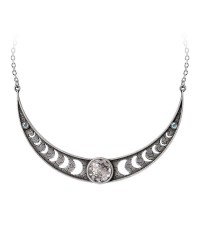 Priestess of Ishtar Moon Phase Necklace