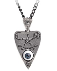 Mystical Ouija Board Planchette All Seeing Eye Necklace