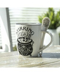 Stirring Up Magic Mug and Spoon Set