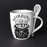 Stirring Up Magic Mug and Spoon Set