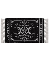 Triple Moon Cotton Pagan Rug