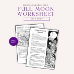 Full Moon in Capricorn Free Worksheet