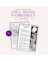 Full Moon in Capricorn Free Worksheet