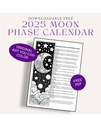 2025 Moon Phase Calendar