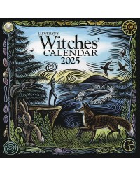 Witches Wall Calendar Llewellyn Annual 2025