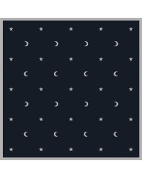 Moon & Stars Velvet Cloth