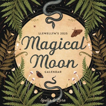 Magical Moon Wall Calendar 2025