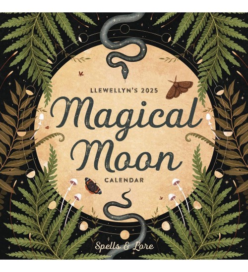 Magical Moon Wall Calendar 2025 Lunar Magic, Moon Phases