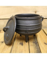 Cast Iron Potjie Cauldron - 23 oz., Size 1/4