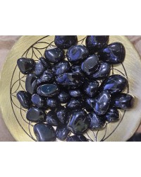 Black Spinel Tumbled Gemstones: Ground, Protect, and Empower