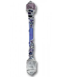 Psychic Support Large Crystal Wand for Intuition