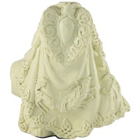 Rhiannon Celtic Goddess Bone Finish Statue