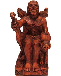 Freyr, Norse God of Fertility Seated Statue