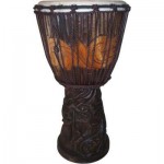 Dragon Carved Adjustable Djembe Drum