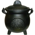 Tree of Life Potbelly 5.5 Inch Witches Cauldron