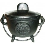 Cast Iron Potjie Pot Cauldron - 42 oz. Size 1/2