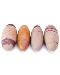 Shiva Lingam Stone - Set of 4 2 Inch Sacred Stones