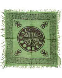 Celtic Earth Moon Phase Altar Cloth