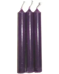 Purple Mini Taper Spell Candles