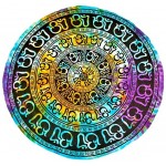 Om Chakra Round Table Cover