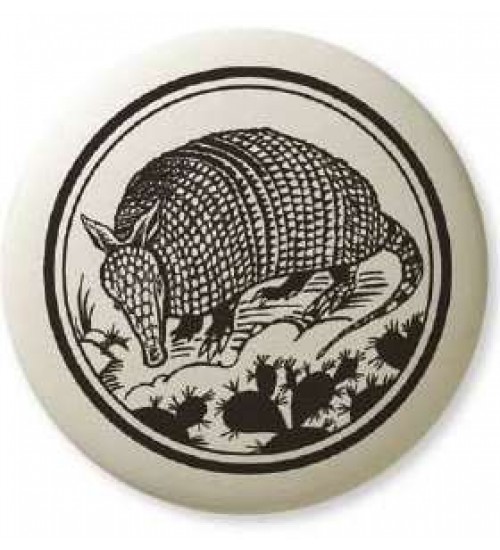 Armadillo Pathfinder Animal Totem Porcelain Necklace