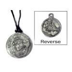 Pisces Zodiac Pewter Necklace