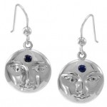 Blue Moon Laurie Cabot Sterling Earrings