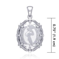 Fairy Natural Clear Quartz Pendant