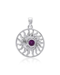 Celestial Beauty Amethyst Pendant