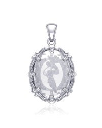 Fairy Natural Clear Quartz Pendant