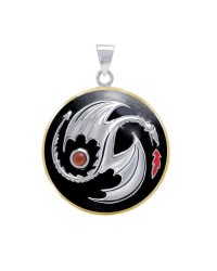 Oberon Zell Yin Yang Dragon Pendant