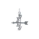 Sagittarius Zodiac Symbol Charm