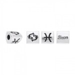 Triangle Pisces Zodiac Bead