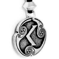 Ken - Rune of Passion Pewter Talisman