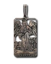 Temperance Small Tarot Pendant