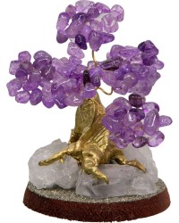 Amethyst Gemstone Wishing Tree