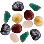 Assorted Tumbled Stones - 1 Pound Pack