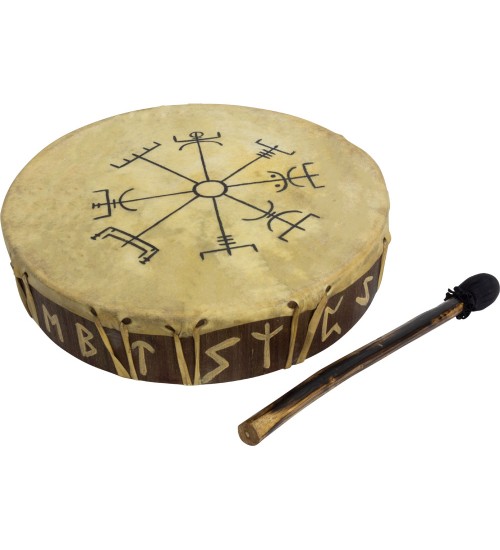 Vegvisir Norse Ceremonial Drum