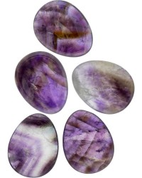 Amethyst Worry Stone