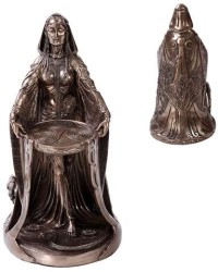 Danu Bronze Celtic Mother Goddess Statue