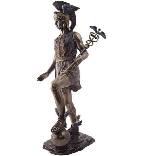 Hermes, Messenger of the Gods Bronze Statue