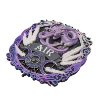 Magical Elements Plaque - Air by Anne Stokes