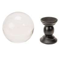 Crystal Gazing Ball on Stand