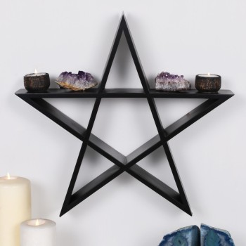 Pentagram Wall Shelf