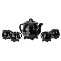 Witches Brew 5 Piece Tea Set