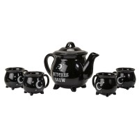 Witches Brew 5 Piece Tea Set