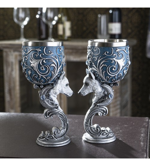 Wolf Wild at Heart Goblet Set